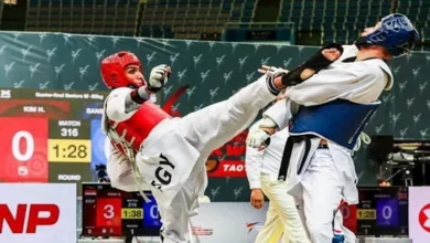 سيف عيسى يحقق ذهبية العالم في التايكوندو.. ورسالة من وزير الرياضة 6 سيف عيسى يحقق ذهبية العالم في التايكوندو.. ورسالة من وزير الرياضة