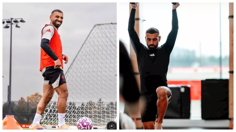 صلاح يستعد بدنياً لمباراة مانشستر يونايتد في الدوري الإنجليزي الممتاز 1 صلاح يستعد بدنياً لمباراة مانشستر يونايتد في الدوري الإنجليزي الممتاز