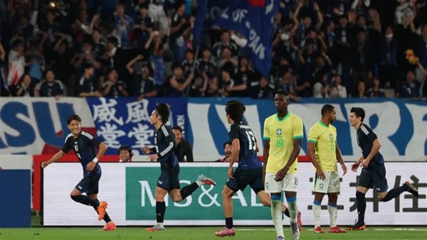فوز تاريخي لمنتخب اليابان أمام البرازيل 3-2 في طوكيو 1 البرازيل واليابان