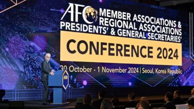 الاتحاد الآسيوي لكرة القدم ينظم مؤتمر رؤساء وأمناء عامي