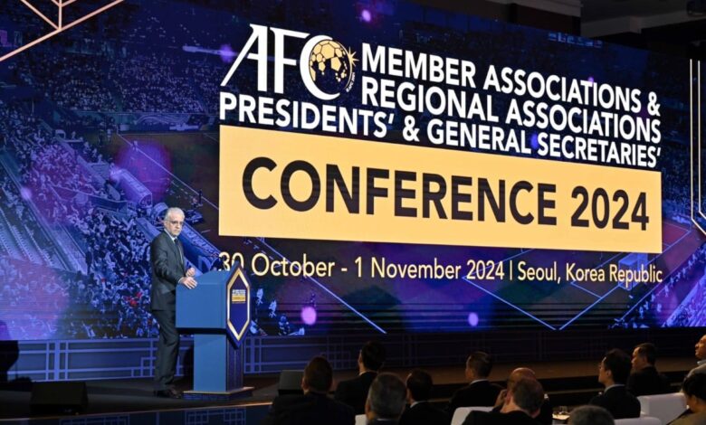 الاتحاد الآسيوي لكرة القدم ينظم مؤتمر رؤساء وأمناء عامي