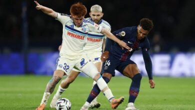 الدوري الفرنسي باريس سان جيرمان يتعادل مع ستراسبورغ ويحافظ