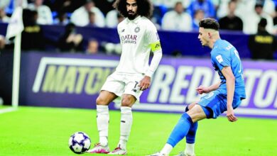 السد يخسر أمام مضيفه الهلال السعودي في دوري أبطال