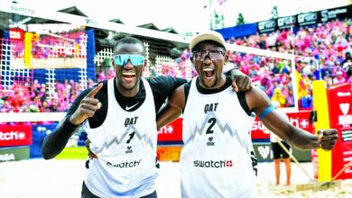 طائرتنا الشاطئية بالمجموعة الـ 10 في بطولة العالم