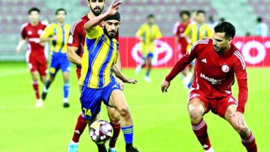 فوز الشمال والوعب في كأس QSL