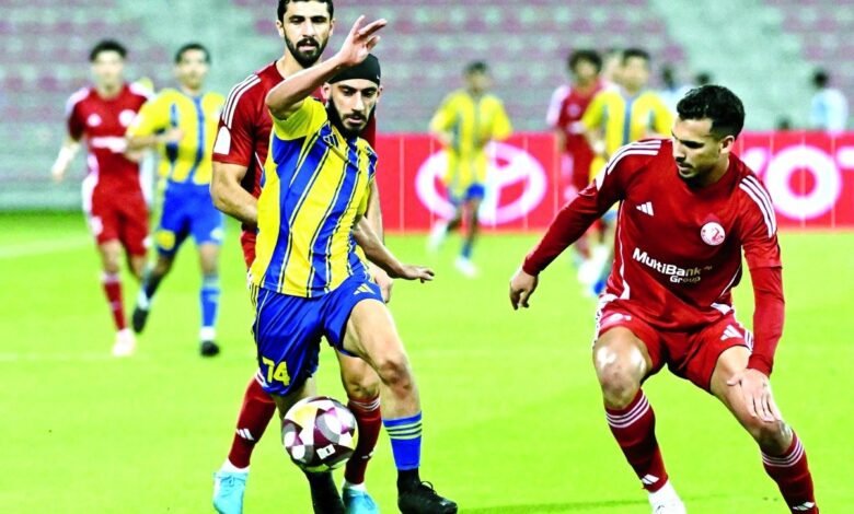 فوز الشمال والوعب في كأس QSL