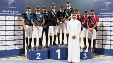 منافسات قوية في رابع جولات قطر للفروسية لونجين هذاب