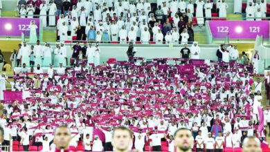 نجوم الرياضة القطرية يدعمون العنابي سنحسم التأهل في ملعب
