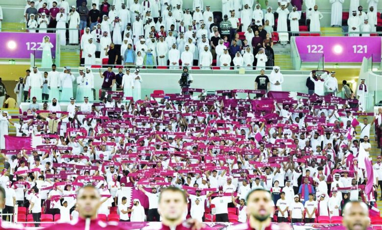 نجوم الرياضة القطرية يدعمون العنابي سنحسم التأهل في ملعب