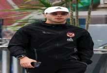 3 صور لاحتفال إمام عاشور بكأس السوبر المصري