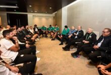 أبو ريدة يحفز لاعبي