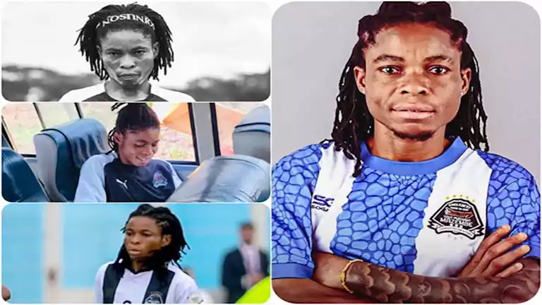 ظهرت بلحية.. قصة لاعبة أثارت الجدل في من دوري أبطال أفريقيا للسيدات 1 ظهرت بلحية.. قصة لاعبة أثارت الجدل في من دوري أبطال أفريقيا للسيدات