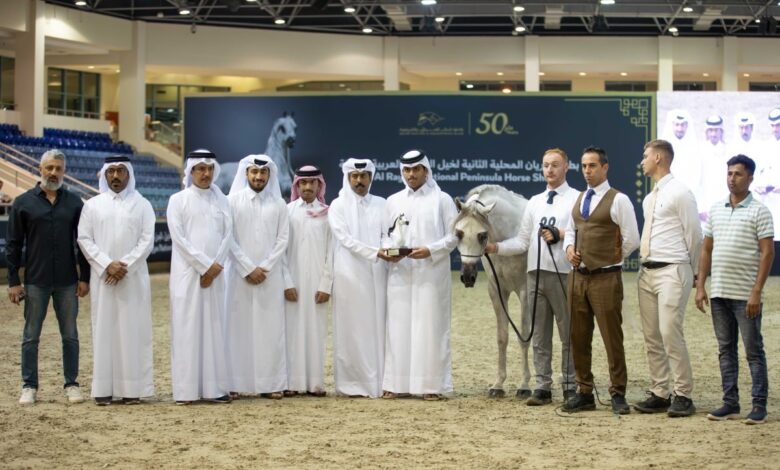 اختتام مثير لمنافسات بطولة الريان المحلية الثانية لخيل الجزيرة