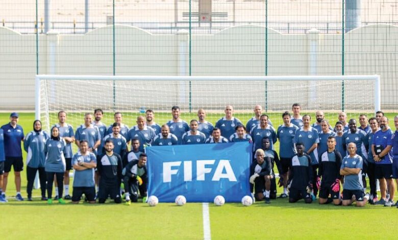 اختتام ورشة الفيفا لمدربي حراس المرمى
