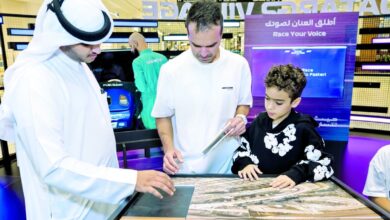 استعدادًا لانطلاق سباق جائزة قطر الكبرى للفورمولا1 حلبة لوسيل