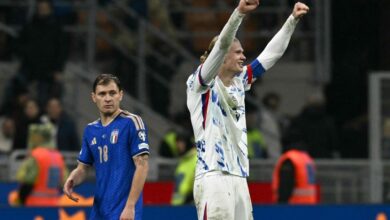 النرويج تسقط إيطاليا برباعية في ميلانو وتتأهل لكأس العالم