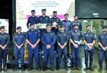 تتويج الفائزين ببطولة الشرطة لرماية البندقية