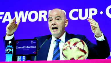 جياني إنفانتينو رئيس الفيفا أتمنى تنظيم النسخ العشر المقبلة
