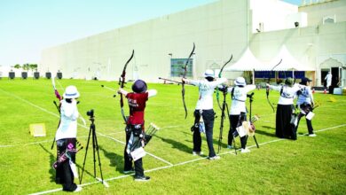 راميات العنابي ينافسن على ذهب غرب آسيا