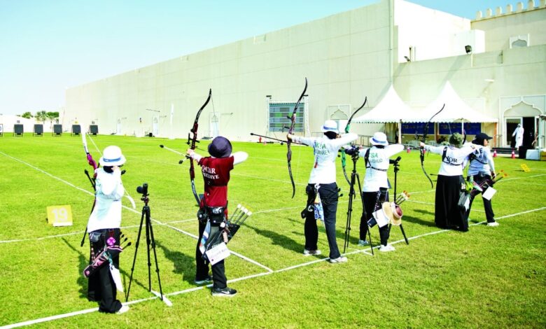 راميات العنابي ينافسن على ذهب غرب آسيا