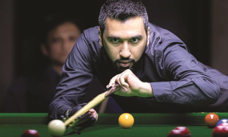 علي العبيدلي يتأهل للدور الثاني في بطولة العالم للسنوكر