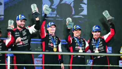 فريق تويوتا جازو للسباقات يفوز بسباق البحرين