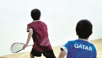 مشاركة كبيرة ببطولة قطر الوطنية المغلقة للإسكواش