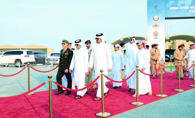 نائب رئيس الوزراء يفتتح مونديال القفز المظلي 2025