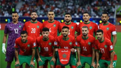 المغرب يفوز علي سوريا بهدف أزارو ويتأهل لنصف نهائي كأس العرب 3 المغرب