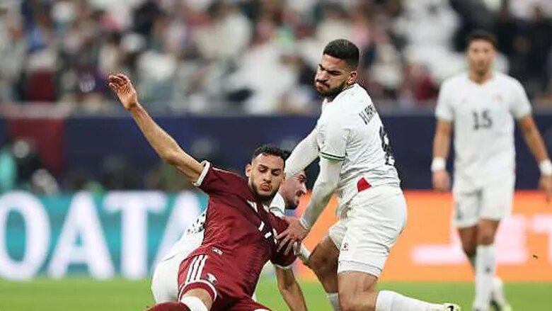 فوز فلسطين على قطر ترتيب المجموعة الأولى في كأس