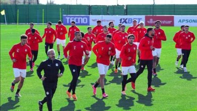 مران منتخب مصر