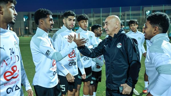 حسام وإبراهيم حسن يزوران معسكر منتخب مصر مواليد ٢٠٠٧ 1 حسام وإبراهيم حسن