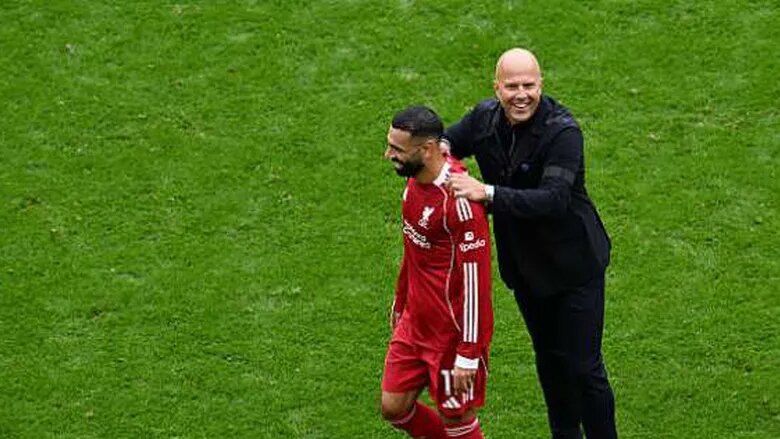 دائم الخطر.. ماذا قال سلوت عن محمد صلاح في مباراة ليفربول وبرايتون؟ 1 الخطر ماذا قال سلوت عن محمد صلاح في مباراة