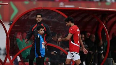 محمد هاني يعلق على طرده أمام جنوب أفريقيا