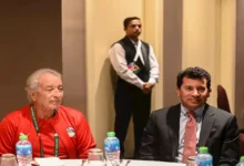 وزير الرياضة وأبو ريدة يحفزان منتخب مصر الثاني قبل كأس العرب