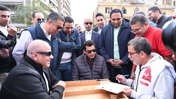 وزير الرياضة ومحافظ