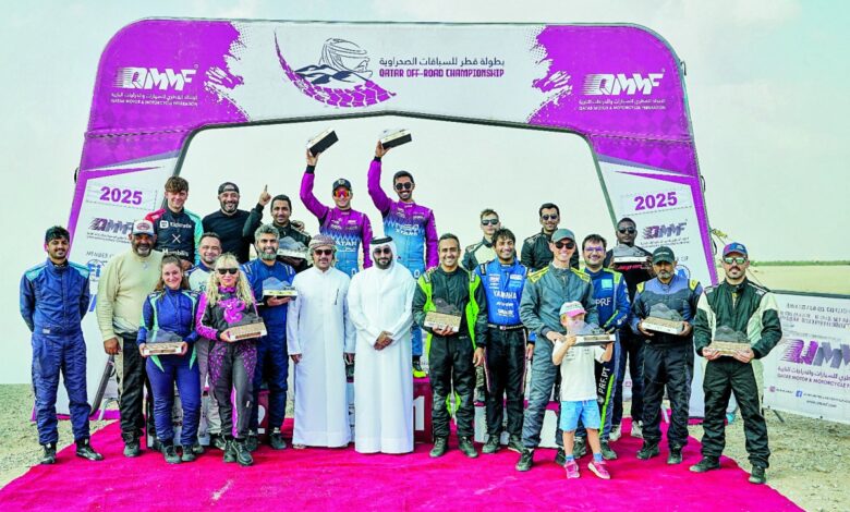 اختتام قوي لبطولة قطر للسباقات الصحراوية 2025