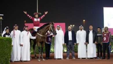 الجواد أسطوري يحزر لقب كأس بوسمرة للخيل المهجنة الأصيلة