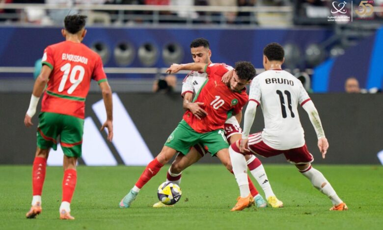 المغرب تتأهل لنهائي كأس العرب بعد الفوز على الإمارات
