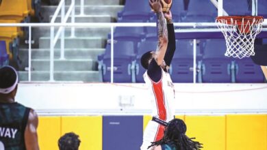 انتصار قطر والأهلي بدوري السلة