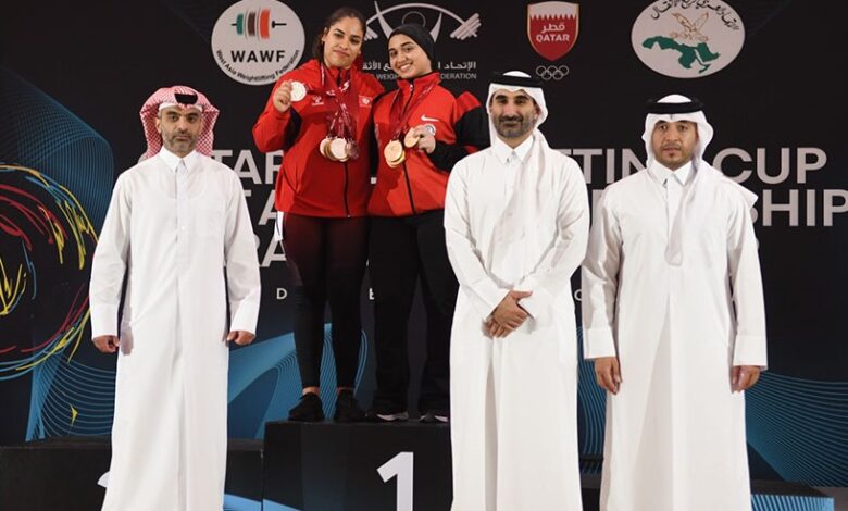 تتويج الفائزين في سادس أيام منافسات كأس قطر الدولية