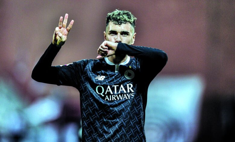 دوري نجوم بنك الدوحة السد يعبر الشمال بهاتريك موخيكا