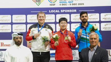 سيطرة صينية على ألقاب الرماية العالمية