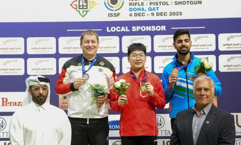 سيطرة صينية على ألقاب الرماية العالمية