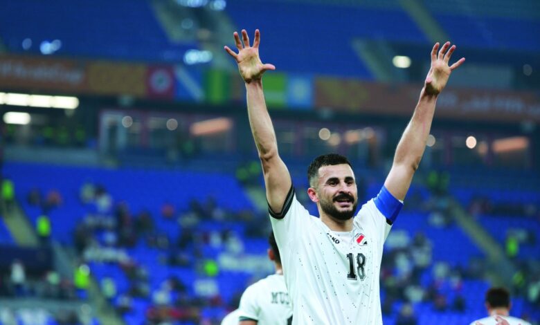 مونديال العرب أيمن حسين مهاجم المنتخب العراقي أعتبر نفسي