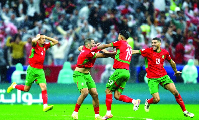 مونديال العرب فودافون قطر تهنئ المنتخب المغربي