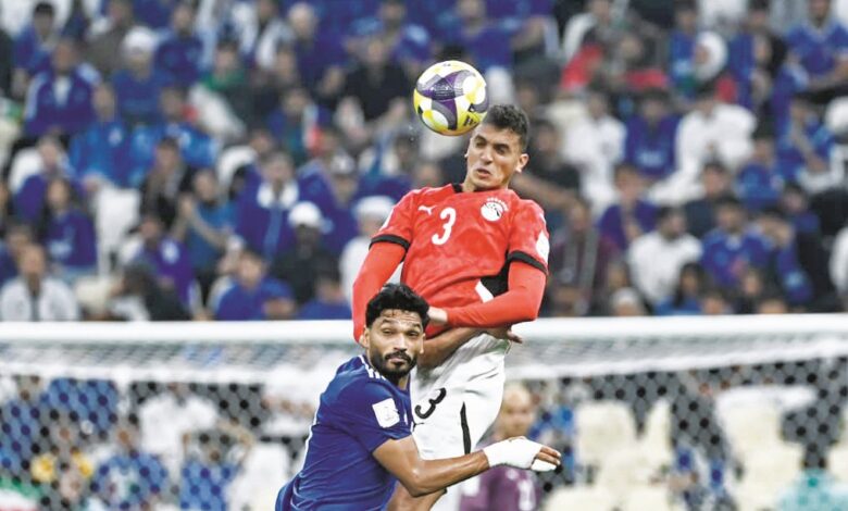 مونديال العرب مصر ترفض الخسارة أمام الكويت