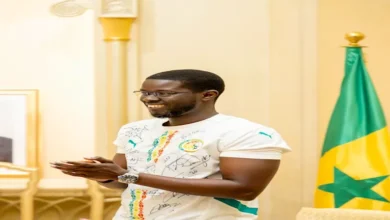 4 صور لرئيس السنغال خلال احتفاله بالفوز على مصر 2 4 صور لرئيس السنغال خلال احتفاله بالفوز على مصر