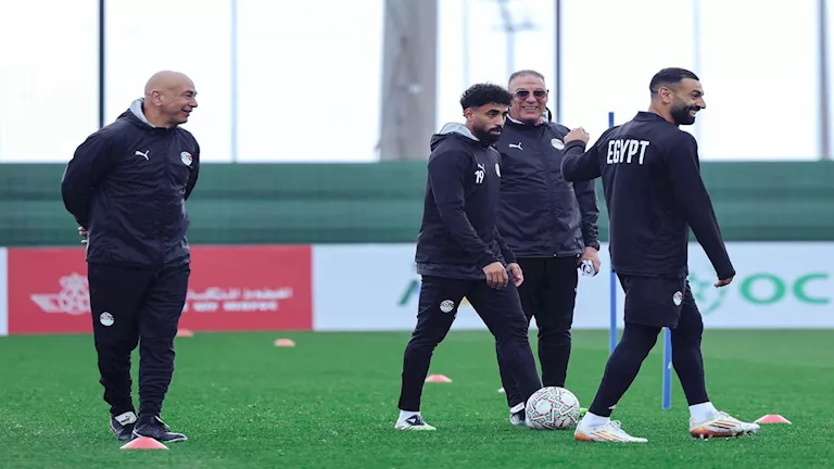 تدريبات استشفائية للاعبي منتخب مصر استعدادا لمباراة ربع نهائي الكان 1 تدريبات استشفائية للاعبي منتخب مصر استعدادا لمباراة ربع نهائي الكان
