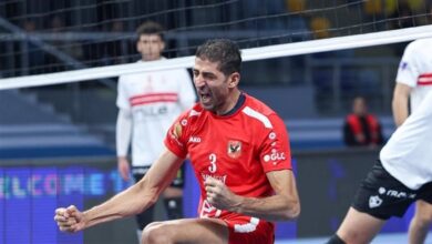 رجال طائرة الأهلي